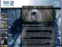 Tablet Screenshot of earthboring.ca